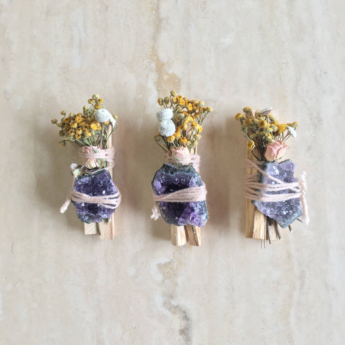 pink moment palo santo bundle