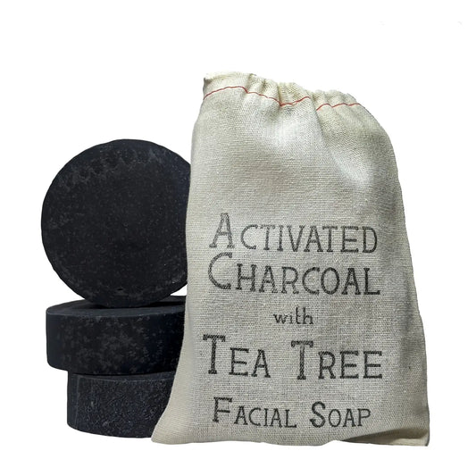 Charcoal + Tea Tree Face Soap